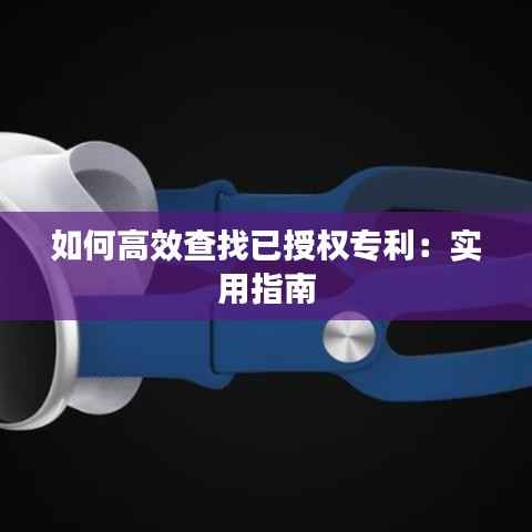 如何高效查找已授权专利:实用指南