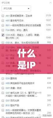 什么是IPC分类号