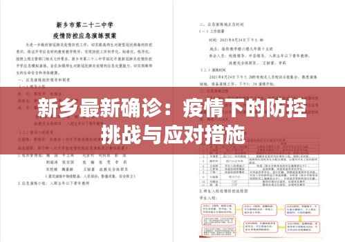 新乡最新确诊:疫情下的防控挑战与应对措施