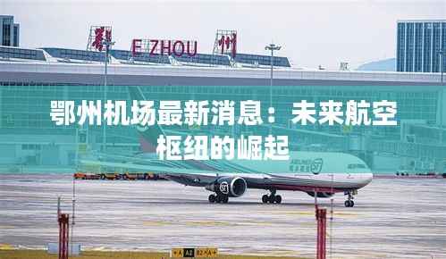 鄂州机场最新消息:未来航空枢纽的崛起