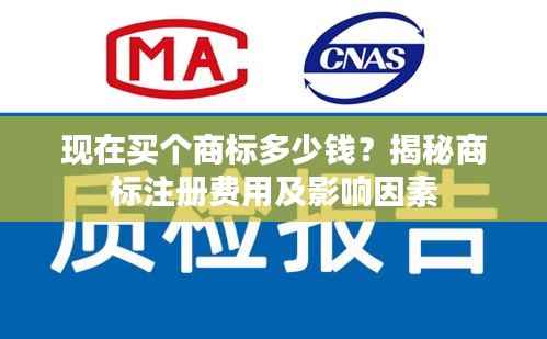 现在买个商标多少钱？揭秘商标注册费用及影响因素