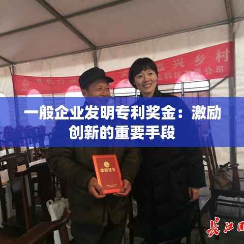 一般企业发明专利奖金:激励创新的重要手段