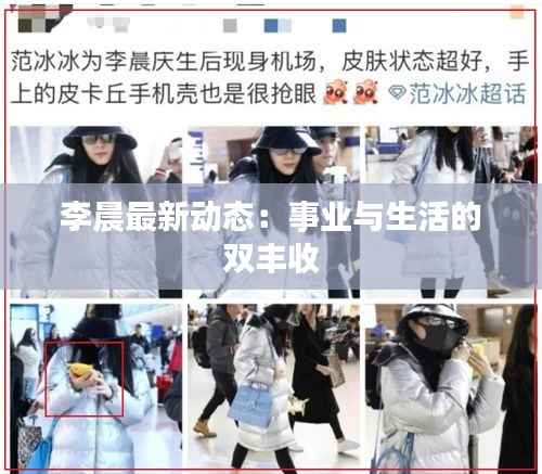李晨最新动态:事业与生活的双丰收