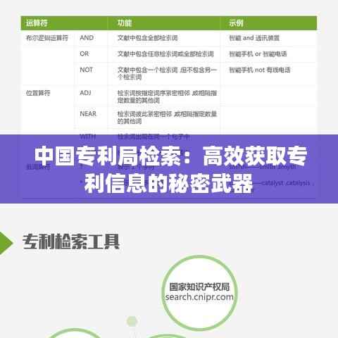 中国专利局检索：高效获取专利信息的秘密武器