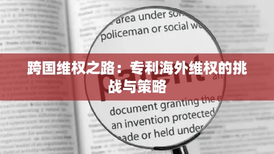 跨国维权之路：专利海外维权的挑战与策略