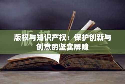 版权与知识产权:保护创新与创意的坚实屏障
