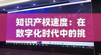 知识产权速度:在数字化时代中的挑战与机遇