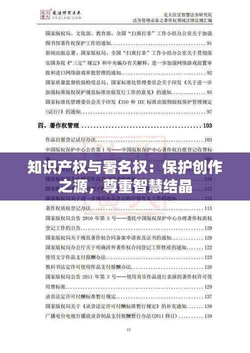 知识产权与署名权:保护创作之源,尊重智慧结晶