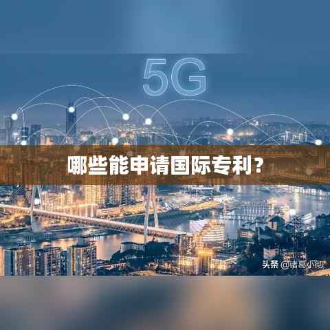 哪些能申请国际专利?