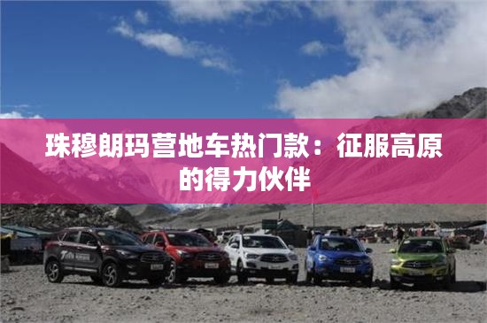 珠穆朗玛营地车热门款:征服高原的得力伙伴