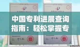 中国专利进展查询指南:轻松掌握专利信息获取途径