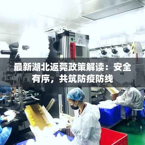 最新湖北返莞政策解读:安全有序,共筑防疫防线