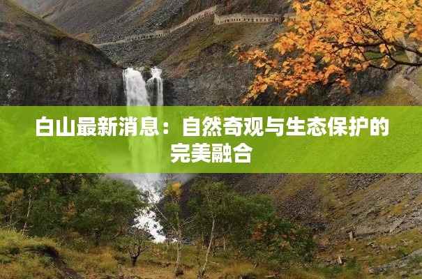 白山最新消息:自然奇观与生态保护的完美融合