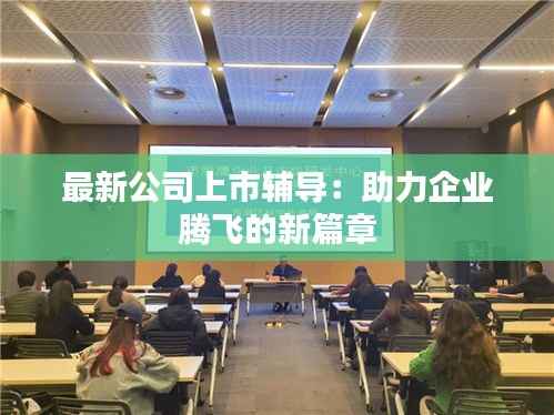 最新公司上市辅导:助力企业腾飞的新篇章