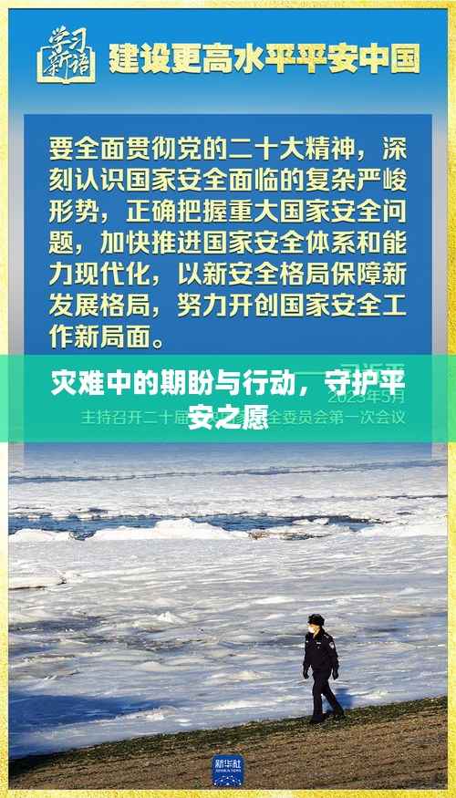 灾难中的期盼与行动,守护平安之愿