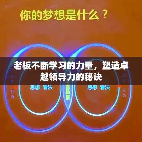 老板不断学习的力量,塑造卓越领导力的秘诀
