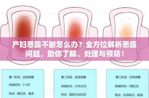 产妇恶露不断怎么办?全方位解析恶露问题,助你了解、处理与预防!