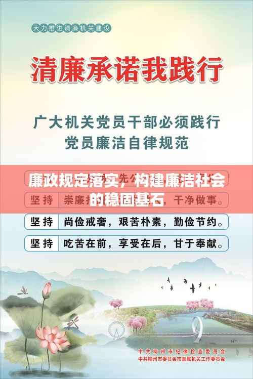 廉政规定落实,构建廉洁社会的稳固基石