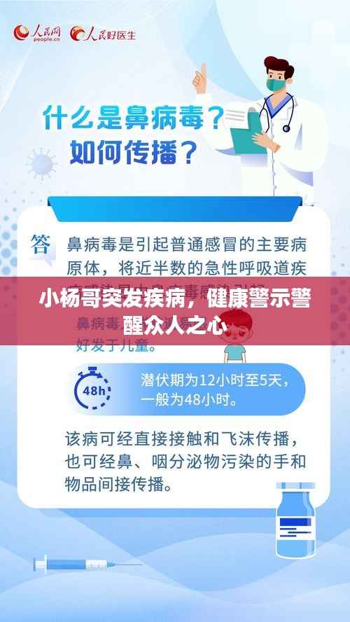 小杨哥突发疾病,健康警示警醒众人之心