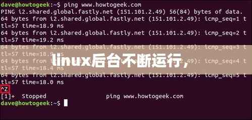 linux后台不断运行,