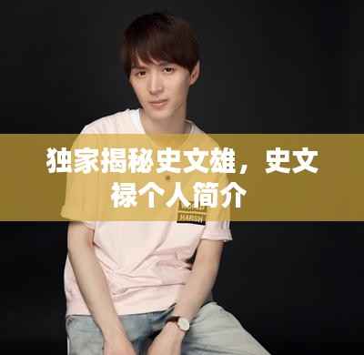 独家揭秘史文雄,史文禄个人简介