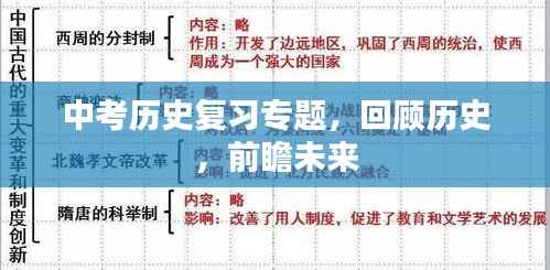 中考历史复习专题,回顾历史,前瞻未来