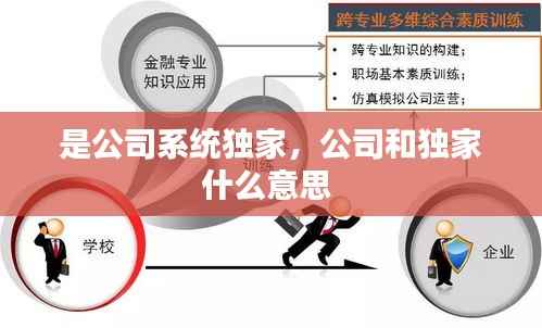 是公司系统独家,公司和独家什么意思