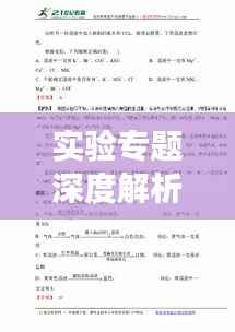 实验专题深度解析,探索与实践的完美交融