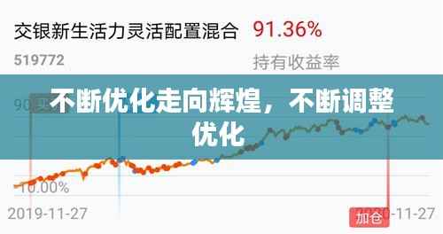 不断优化走向辉煌，不断调整优化 