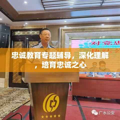 忠诚教育专题辅导,深化理解,培育忠诚之心