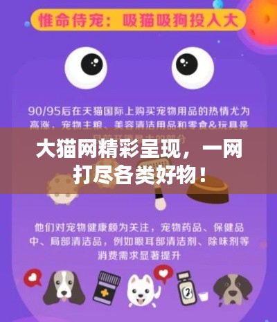 大猫网精彩呈现,一网打尽各类好物!