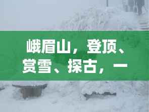 峨眉山,登顶、赏雪、探古,一站式旅游攻略!