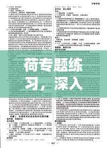 荷专题练习,深入探索与创意实践