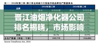晋江油烟净化器公司排名揭晓，市场影响力与市场份额一览