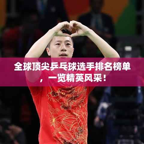 全球顶尖乒乓球选手排名榜单,一览精英风采!