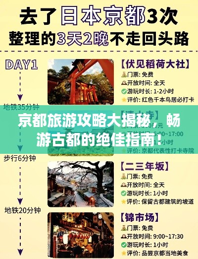 京都旅游攻略大揭秘,畅游古都的绝佳指南!
