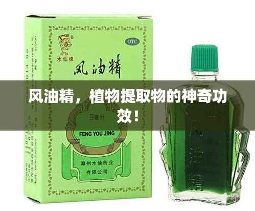 风油精,植物提取物的神奇功效!