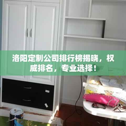 洛阳定制公司排行榜揭晓,权威排名,专业选择!