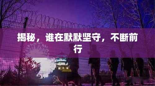 揭秘,谁在默默坚守,不断前行