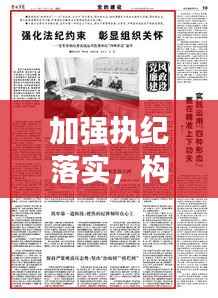 加强执纪落实,构建纪律严明组织与社会的关键所在