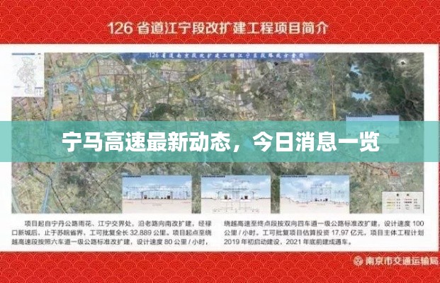 宁马高速最新动态,今日消息一览