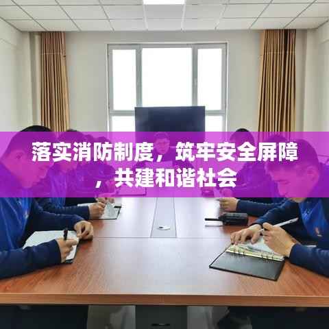 落实消防制度,筑牢安全屏障,共建和谐社会