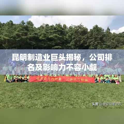 昆明制造业巨头揭秘,公司排名及影响力不容小觑