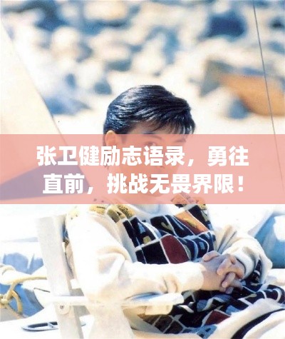 张卫健励志语录，勇往直前，挑战无畏界限！