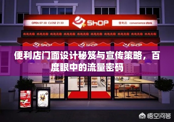 便利店门面设计秘笈与宣传策略,百度眼中的流量密码