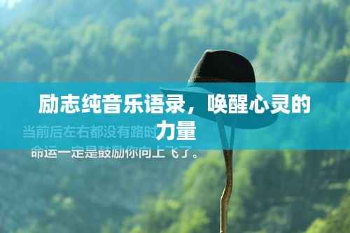 励志纯音乐语录,唤醒心灵的力量