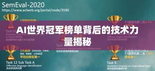 AI世界冠军榜单背后的技术力量揭秘