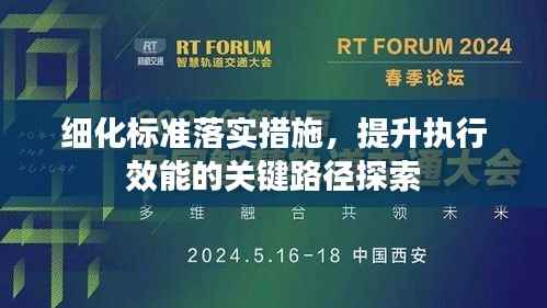 细化标准落实措施,提升执行效能的关键路径探索