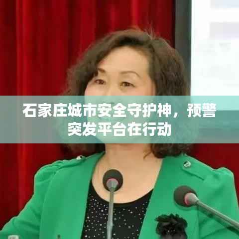 石家庄城市安全守护神,预警突发平台在行动