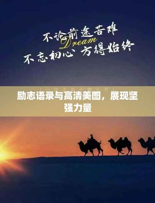 励志语录与高清美图,展现坚强力量